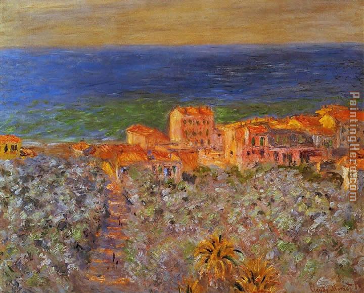 Claude Monet Borgo Marina at Bordighera